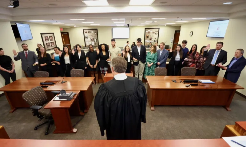 Campbell Law Alumni Association hosts 2026 swearing-in ceremony for newest alumni