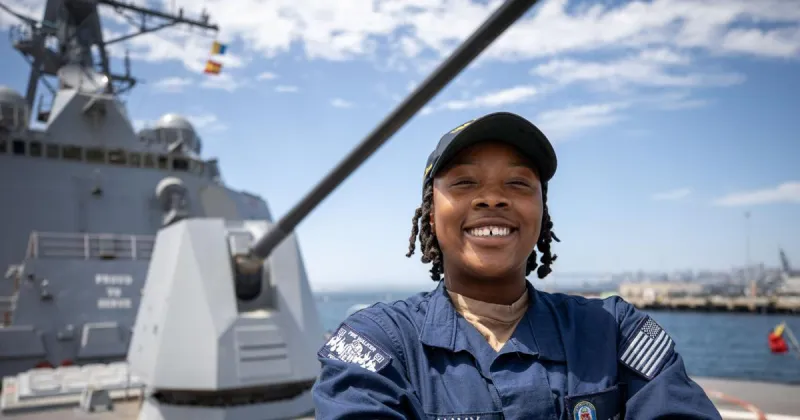 From Newton to a Navy warship: Sailor serves aboard USS Pinckney