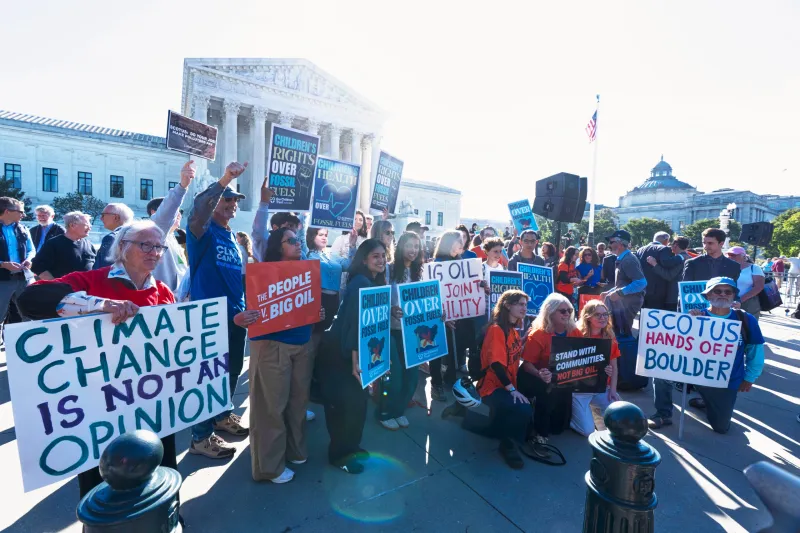 SCOTUS weighs local governments' climate change lawsuits against oil, gas companies