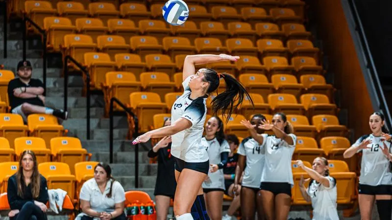 Camels fall to Towson in four sets