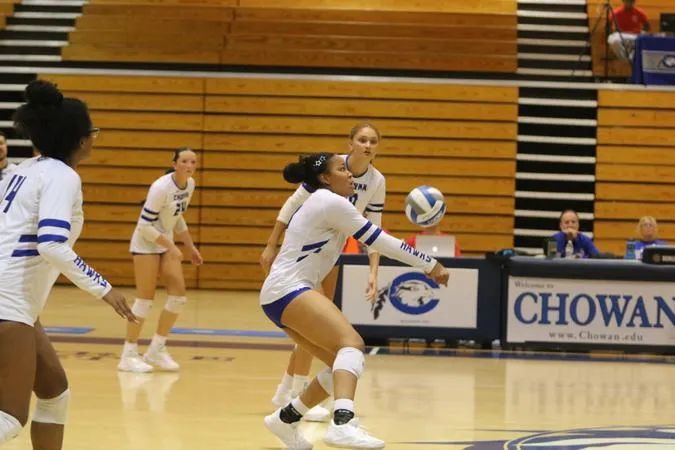 Chowan Earns Commanding 3-2 Victory in Five Set Showdown Against North Greenville