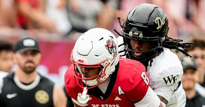 See how Wake Forest did in its rivalry game at NC State