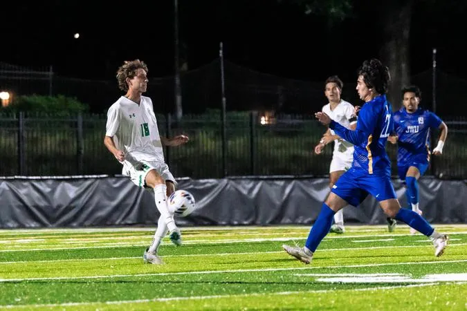 Droese The Hero as Men's Soccer Defeats Mary Baldwin 1-0 on Saturday