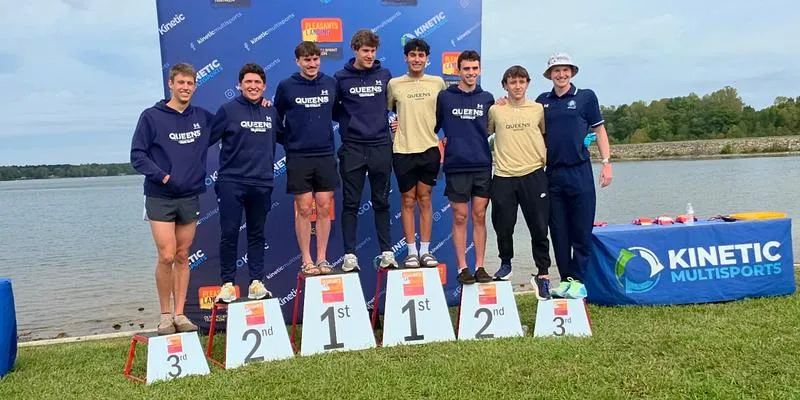 Queens Earns Five Top-10 Finishers at the MACTC Olympic Distance Championship
