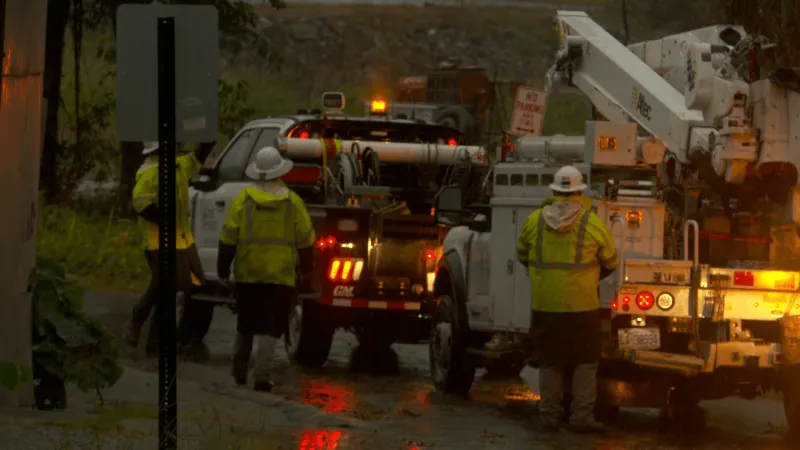 Crews tackle Isaias-related outages in western NC as weather slows power restoration
