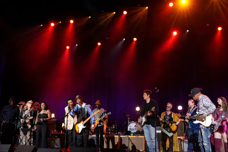 Blues legend turns 90, celebrated at sold-out Radio City Music Hall show