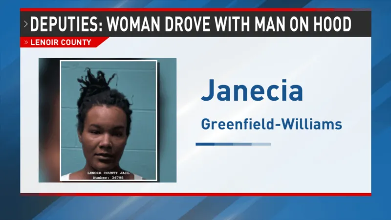 Man clings to hood as deputies say driver reached 60 mph with child inside