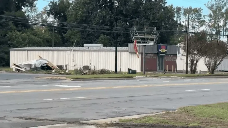 National Weather Service surveys Duplin County storm damage for possible tornado