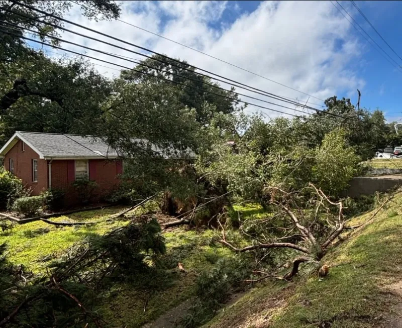 NWS: Confirmed Tornado Traveled 3.3 Miles Through Clayton