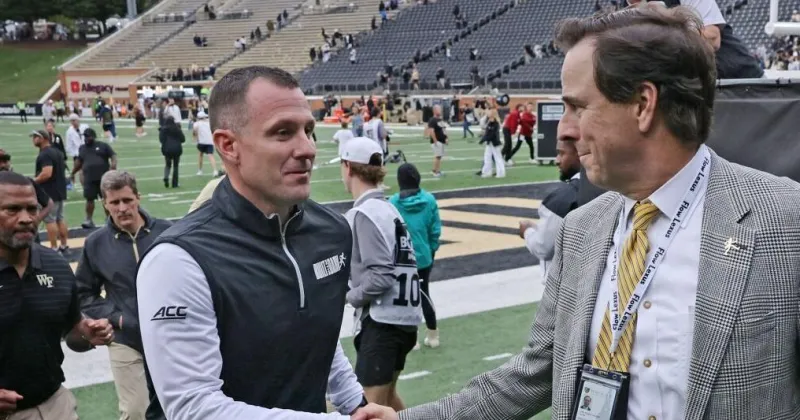 Watch Jake Dickert of Wake Forest wrap up the win over NC State