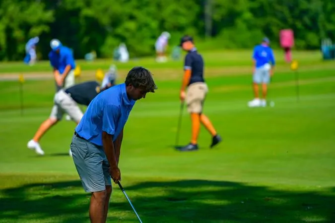 Casey Cards Even-Par 72 to Lead Hawks in Opening Round at Jack Ingram Invitational