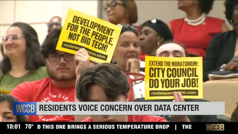 Residents weigh in on year-long data center pause