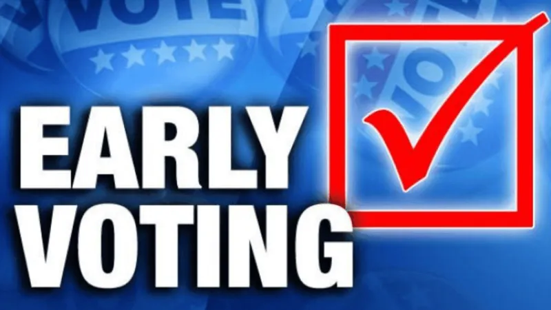 In-person early voting for North Carolina's 2026 general election starts Oct. 15
