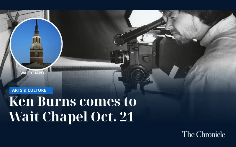 Ken Burns comes to Wait Chapel Oct. 21