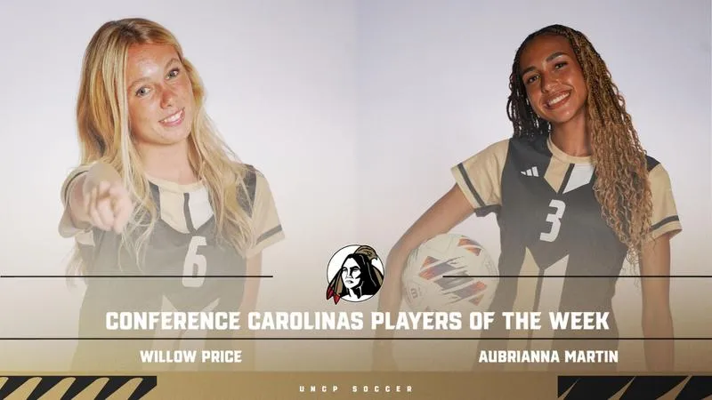 Price, Martin Named Conference Carolinas Players Of The Week