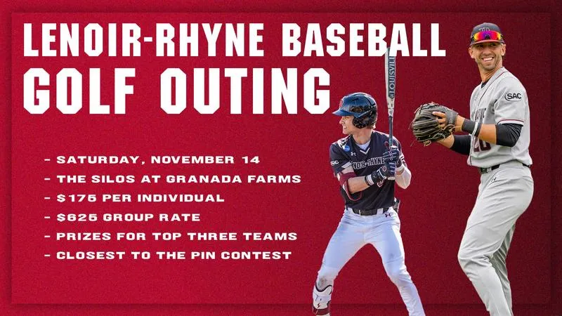 Bears Baseball Golf Outing set for Saturday, November 14