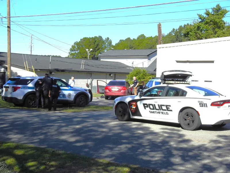 Wanted Man Captured After Chase From Clayton To Smithfield