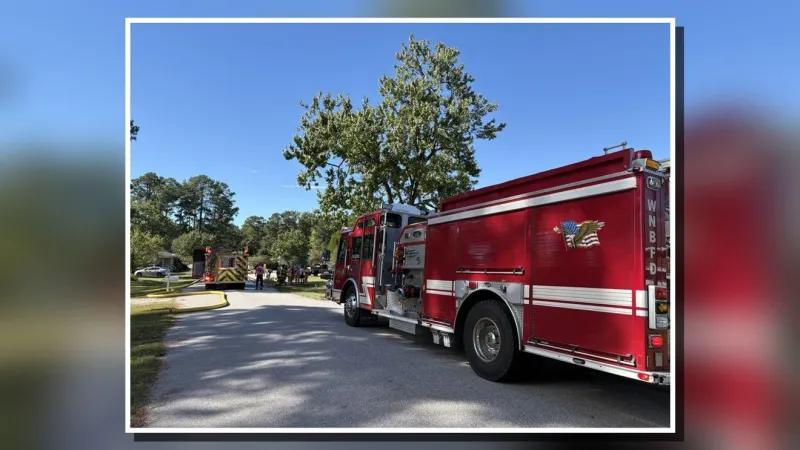 Crews respond to fire in New Bern as multiple agencies arrive on scene