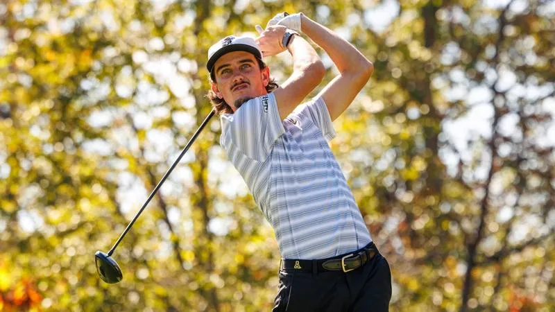 Tidwell Sets 54-Hole Program Records As App State Men Take 5th