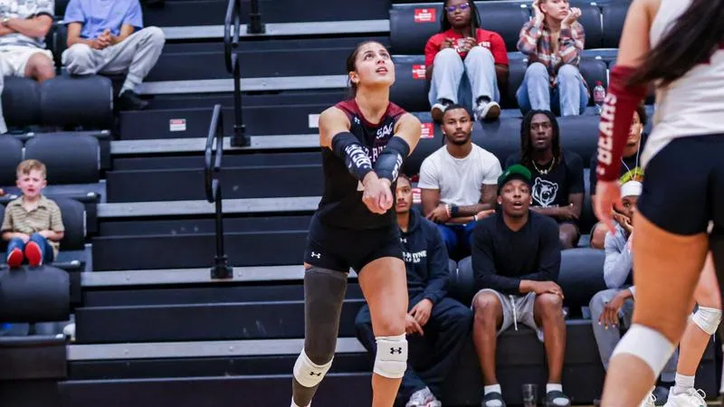 Bears drop five set match on the road at Anderson