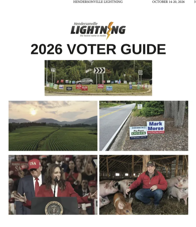 VOTER GUIDE is on the street and coming to subscribers' mailboxes!
