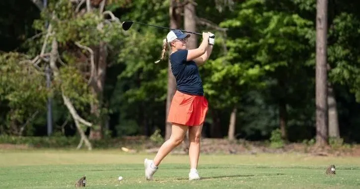 Catawba women's golf sets program record at LeeAnn Noble Memorial