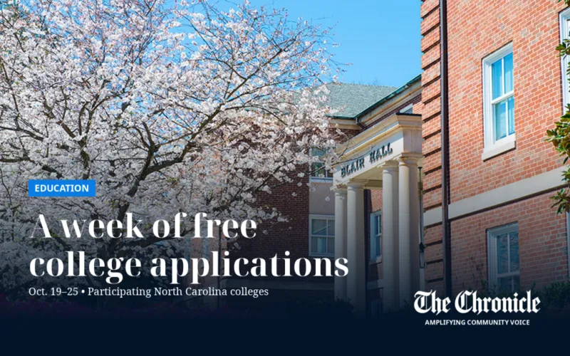 A week of free college applications is coming. Here's how Forsyth students can prepare.