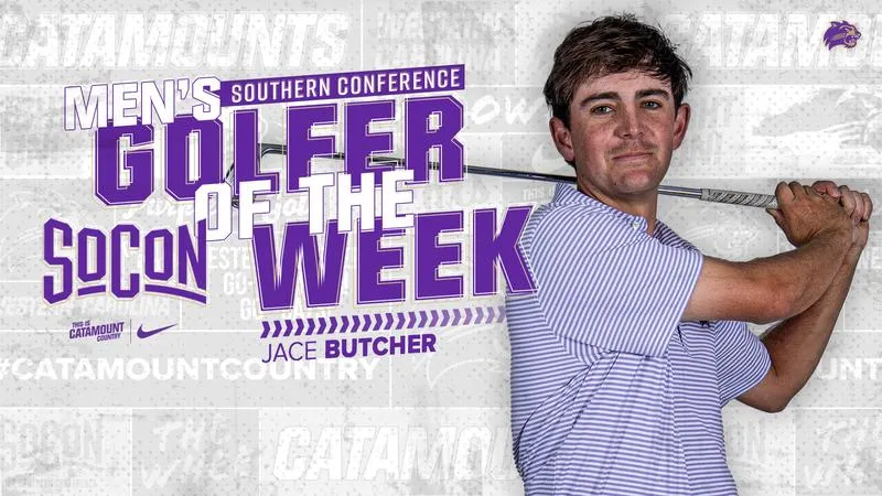 Jace Butcher Named SoCon Men's Golfer of the Week