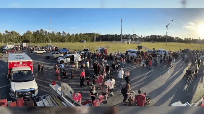 Havelock trunk-or-treat offers traffic-free Halloween fun with 300 pounds of candy