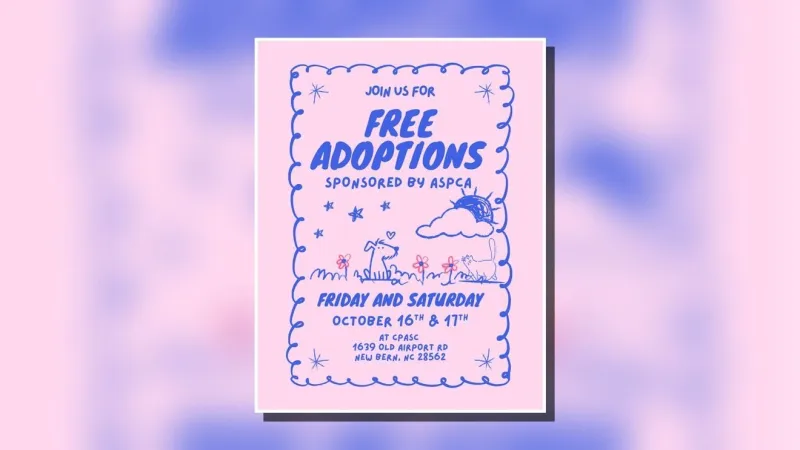 Craven-Pamlico Animal Services, ASPCA team up for free pet adoptions