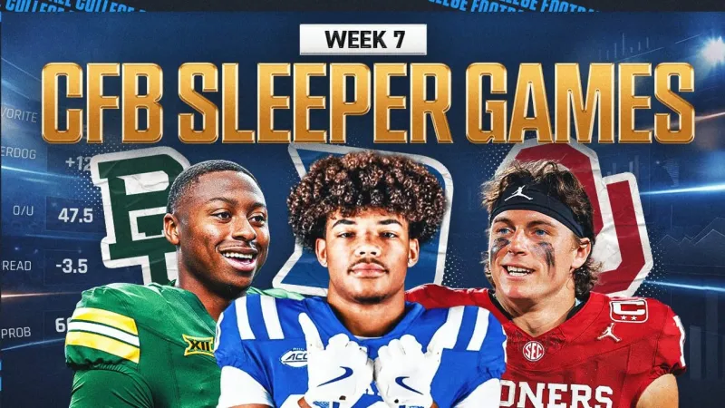 College Football Week 7 Odds, 5 Sleeper Games To Watch