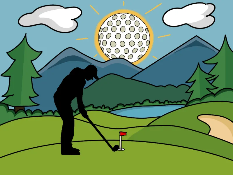 Both men's and women's golf finish fifth over the weekend
