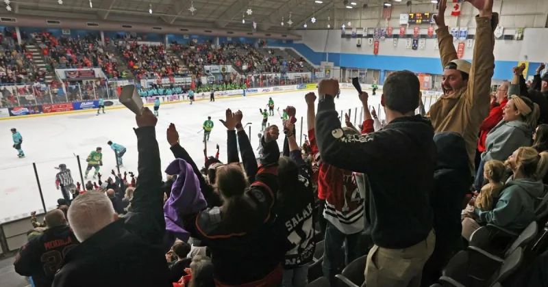 Watch the ice come to life at the Winston-Salem Fairgrounds Arena