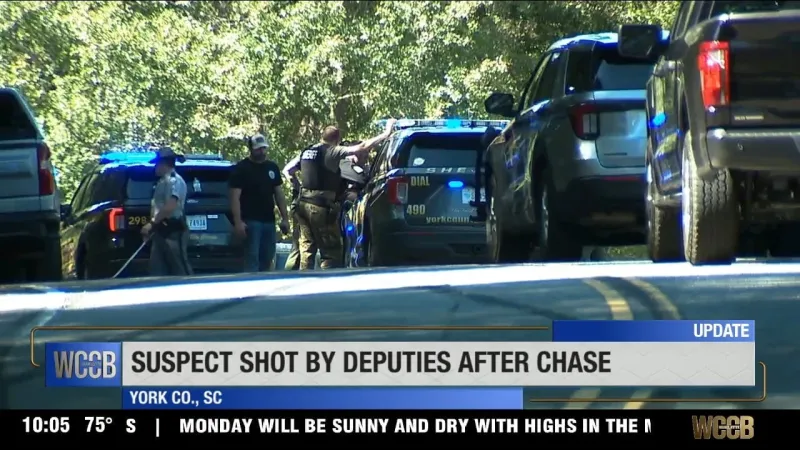 SLED investigating after York Co. Sheriff's deputies shoot and injure suspect