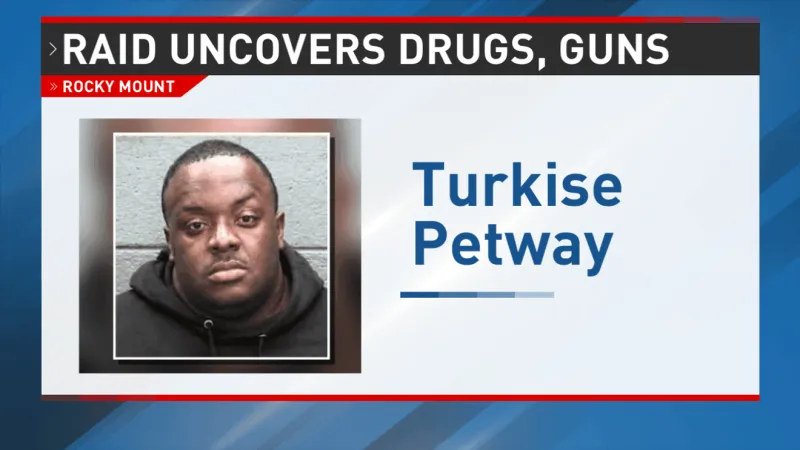 Rocky Mount search seizes suspected drugs, four guns and stolen property in robbery probe