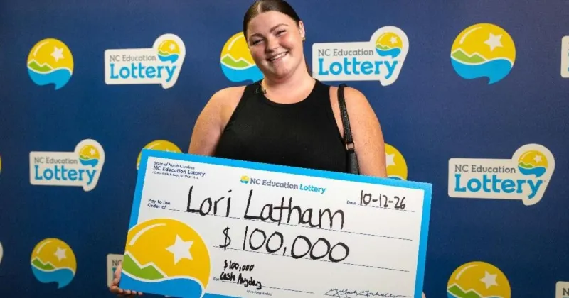 Salisbury woman wins $100,000 prize in scratch-off; wants to start hair salon with money