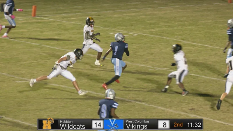West Columbus celebrates senior night with 44-28 win over Hobbton