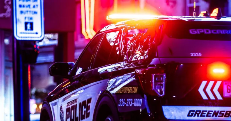 Greensboro Police close section of Summit Avenue after accident