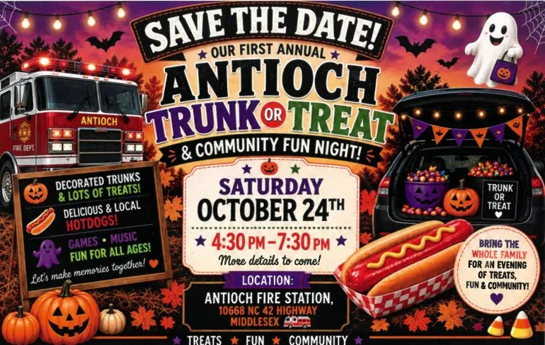 Antioch Fire Department Plans First Trunk Or Treat