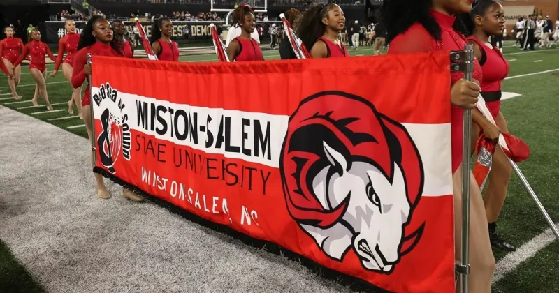 Watch the Red Sea of Sound perform at halftime of WSSU-Bluefield State