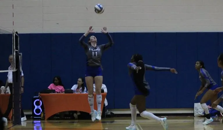 Vikings Hold Off Winston-Salem State for a Five--Set Win at CIAA Round Up
