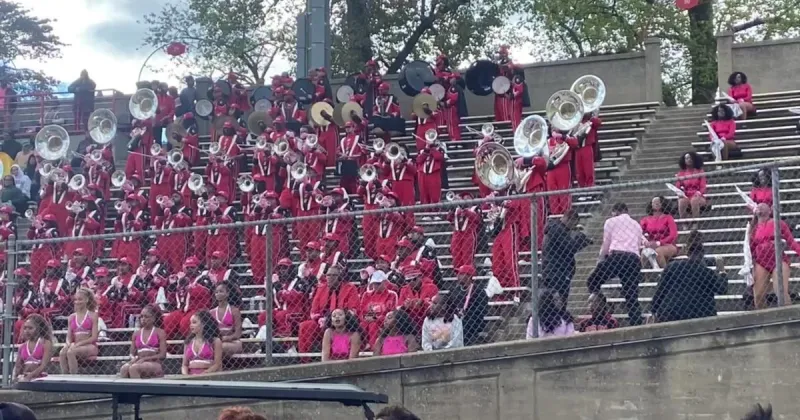 Watch fans get excited after WSSU's first win in football this year