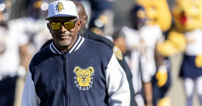 Video: Watch NC A&T head coach Shawn Gibbs after win over Chicago State