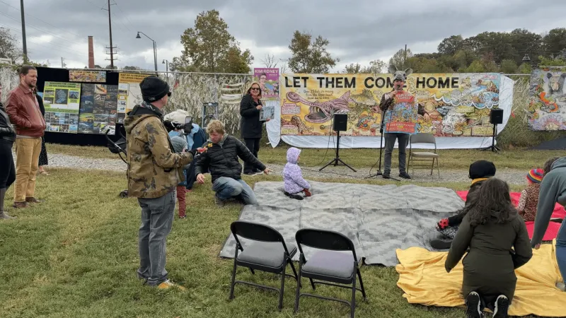 Dam Slam and Fish Parade advocates for French Broad River dam removal