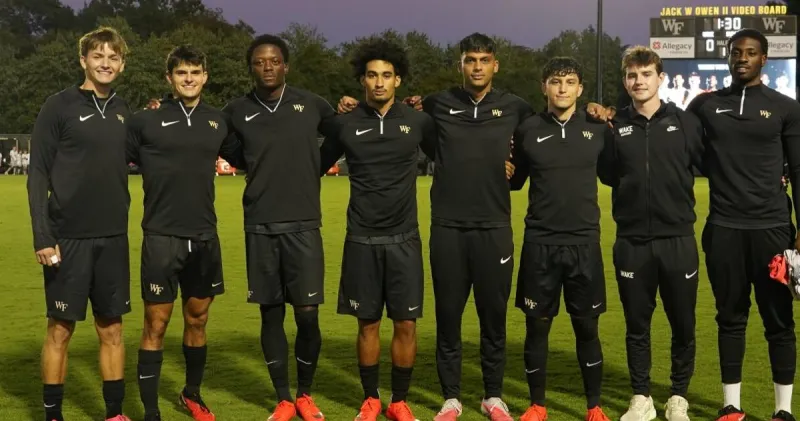 Wake Forest men's soccer team wins on Senior Night against Syracuse