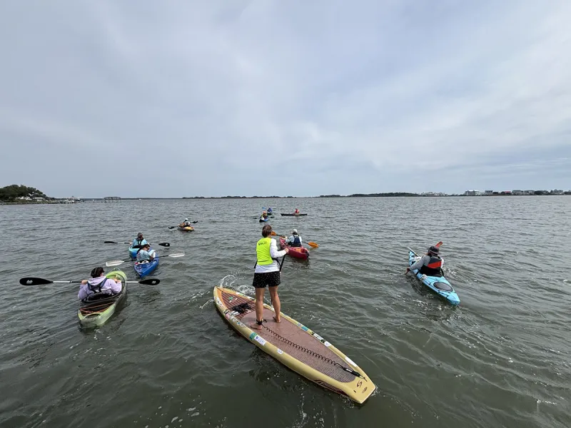Trained community volunteers to monitor seagrass for study
