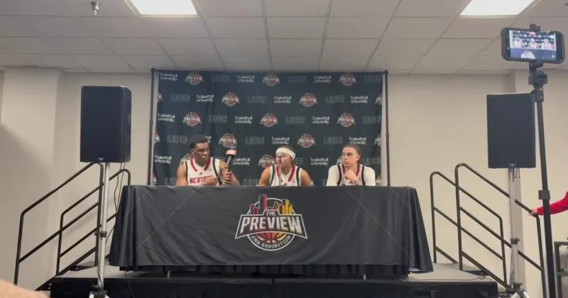 Video: Watch NC State basketball players discuss a scrimmage win over Mississippi State