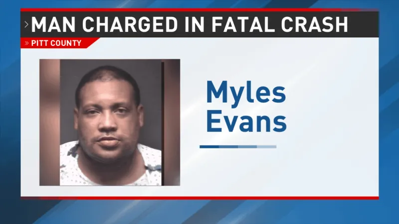 Wilson man charged in fatal Pitt County crash