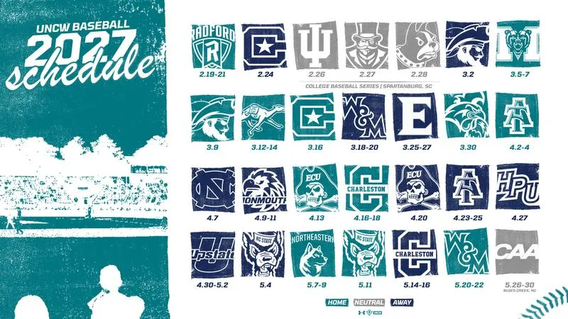 UNCW Baseball Unveils 2027 Schedule