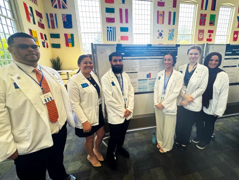 Pharmacy students study use of storytelling in educating public about disease